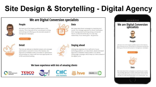 The importance of storytelling in mobile site design - Page 11